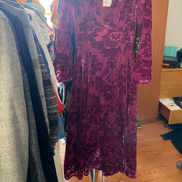 Yumi Kim Carroll velvet dress - Picture 2 of 2